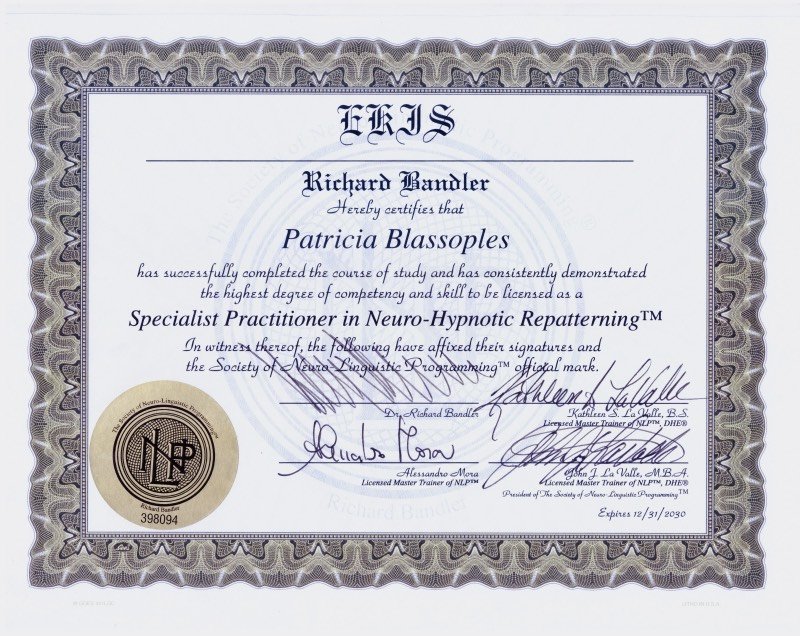 NHR Specialist Practitioner Certificate